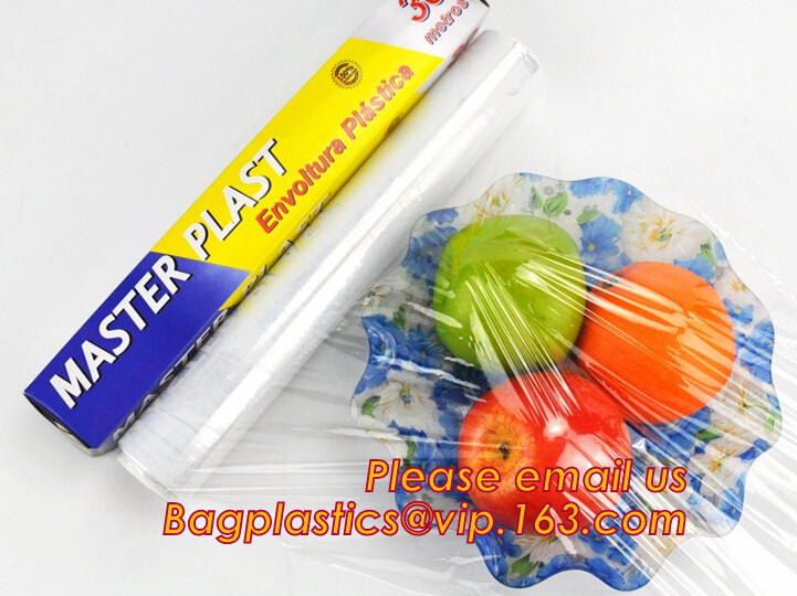 PVC Cling Film Plastic Wrap 30CM X 400M Cheap Food Wrap Film, Pvc Cling Film Jumbo Roll, 11 micron pvc stretch food wrap
