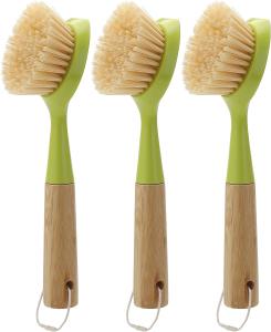 Wholesale 1.1in PBT Bristle Kitchen Scrub Brush Dish Scrubber With Handle from china suppliers