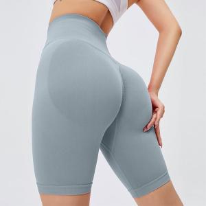 Wholesale Anti Pilling Scrunch Butt Leggings Seamless Activewear Women Yoga Short Pants from china suppliers