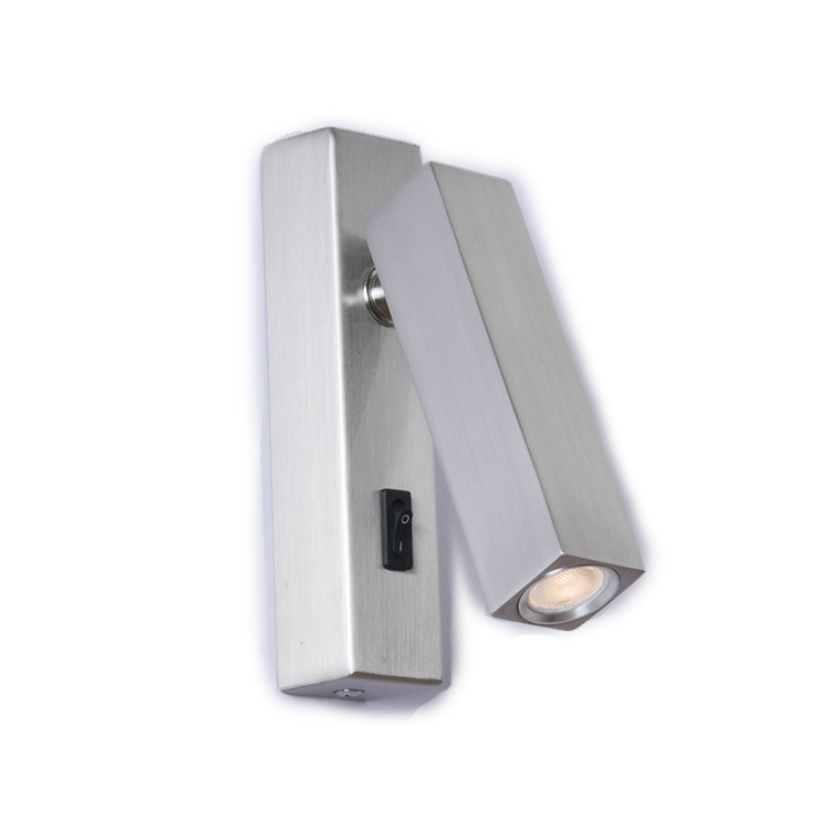 hotel led flexible bedside reading wall light usb led reading lamp/led book wall light