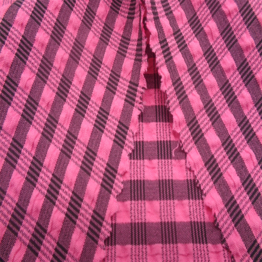 139GSM Stripe Sports Clothing Fabric 92% Polyester 8% Spandex 150cm