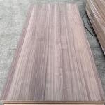 Factory Price Black Walnut Veneer Cabinet Wardrobe Wooden Door Wall Panel