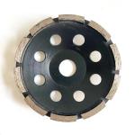 High Level 4.5inch Laser Welded 115mm Single Row Diamond Cup Wheel For Concrete