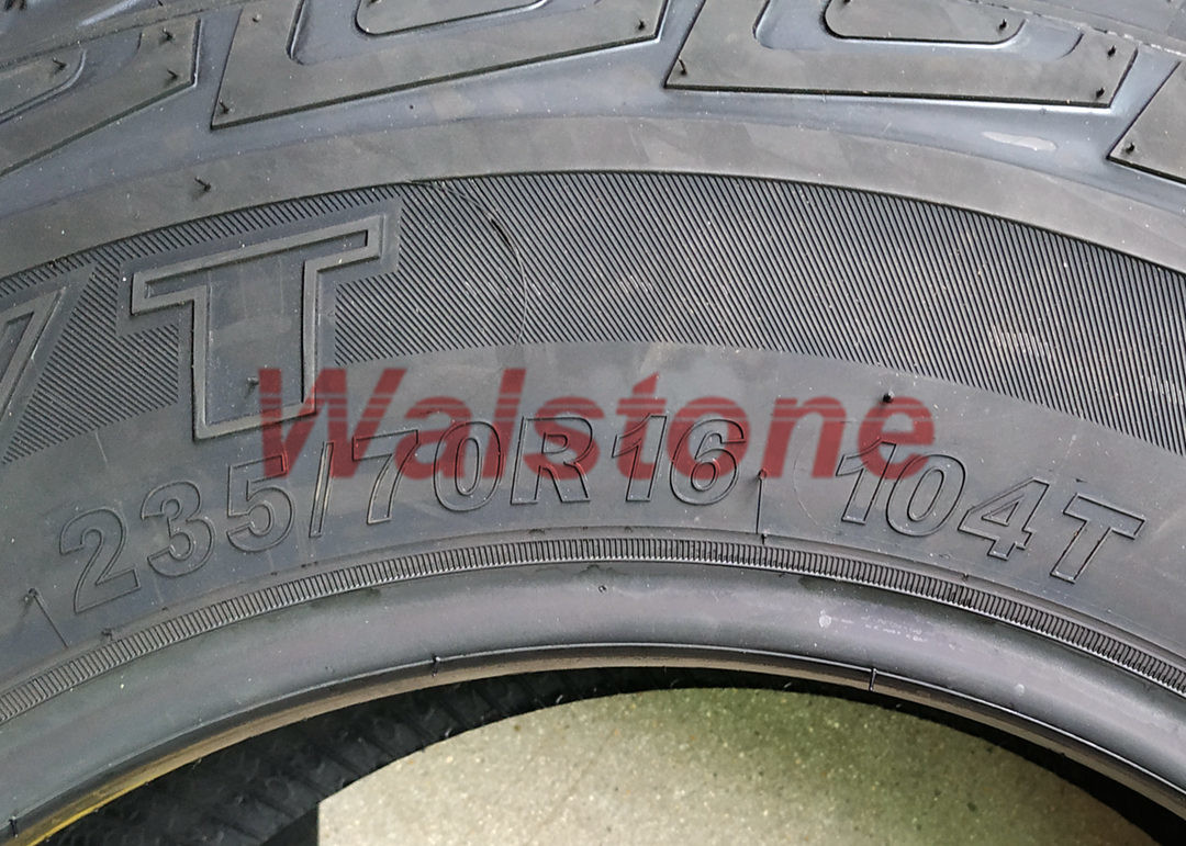 235/70R16LT M + S Marking All Terrain Mud Tires On - Road & Off - Road Terrain