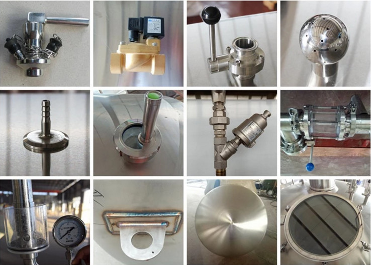 Ice Water Pump Beer Brewing Accessories , Cleaning Ball Sampling Valve Home Brew Accessories
