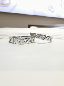 Wholesale 8.8g White Gold Couple Rings from china suppliers