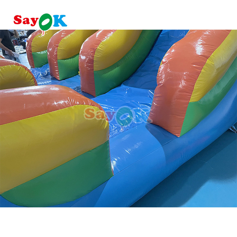 Commercial Grade Water Slide Inflatables Double Slide