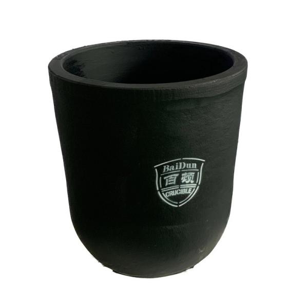 High Thermal Shock Resistance Graphite Carbon Crucible for Alkalis Chemical