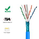 High Density Polyethylene Pure Copper Network Lan Cable