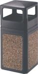 Waterproof Outdoor Standing Ashtray With Lid 530*530*H1070mm