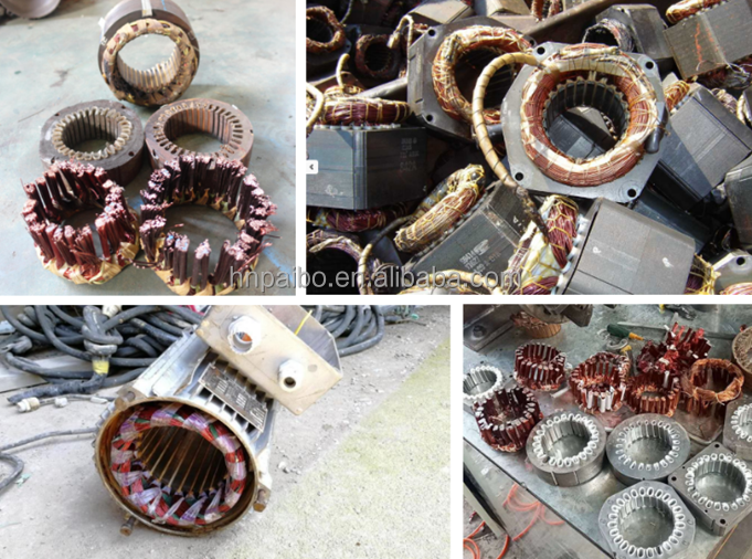 Small Hydraulic Model Scrap Motor Recycling Machine for and Copper Motor Disassembly