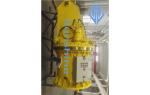 0.85t31m Electric Hydraulic Telescopic Boom Marine Crane For Offshore Service