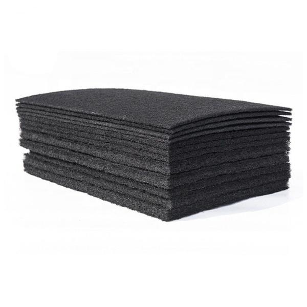 Nonwoven Respirable Activated Carbon Cloth for Dust Filtration and High Carbon
