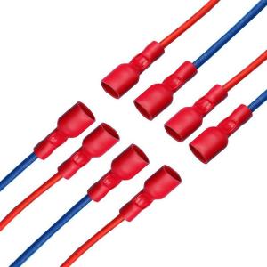 Wholesale 250 110 187 Insulated Female Spade Crimp Terminal Connector for Electrical Connections from china suppliers