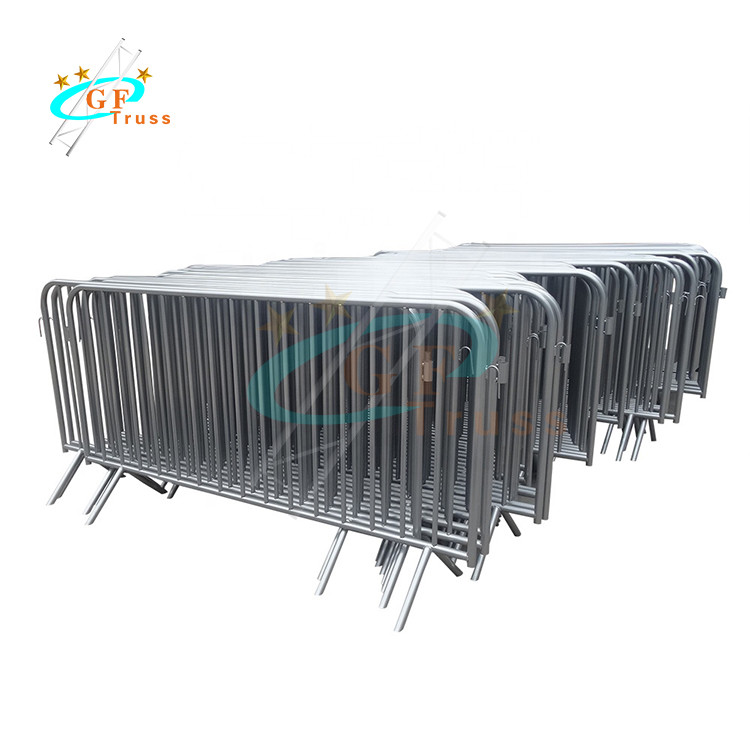 Galvanized Iron Crash Temporary Metal 1.2M Road Safety Steel Barrier