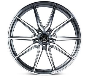 Wholesale 5x112 Gun Metal Machined 1 Piece Forged Wheels Staggered Fit To Benz S500 from china suppliers