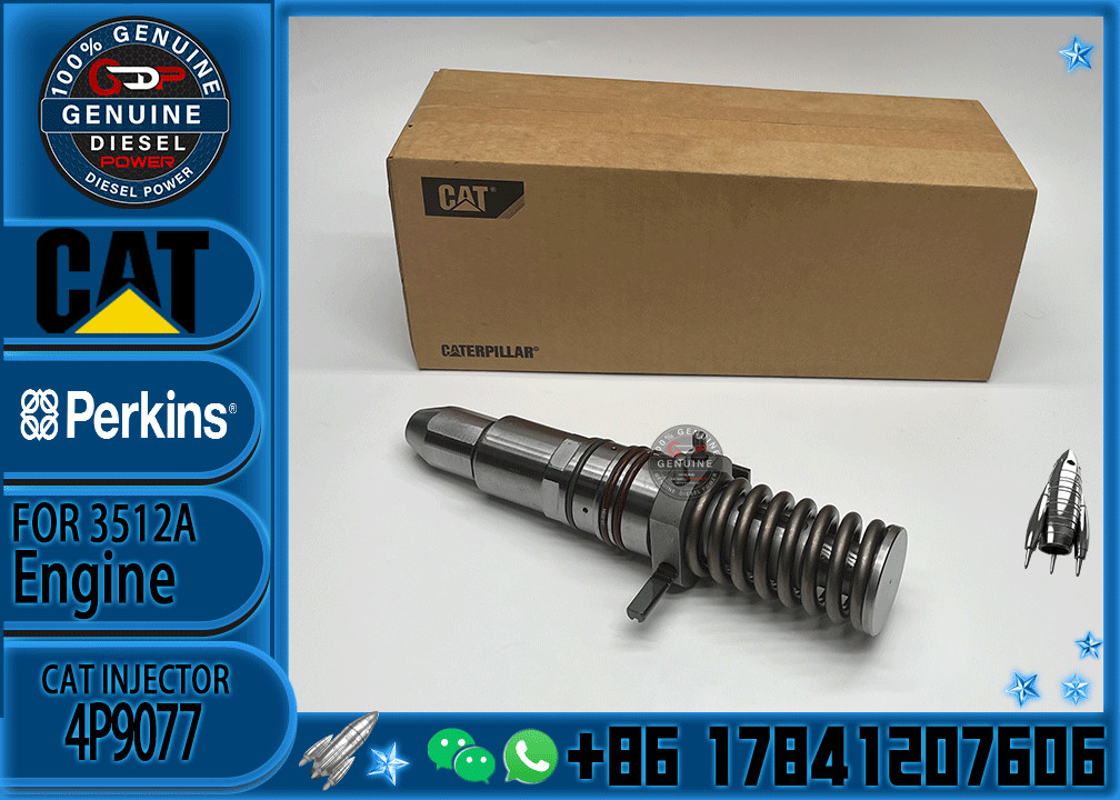 3512 E3512 Fuel Injector Assembly 4P9075 4P9076 7E6408 4P9077 9Y3773 7C4148 6L4357 6L4355 6L4360