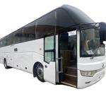 Fuel Type Diesel 47 Seater Used Coach Bus with Refrigerator and Bathroom Left