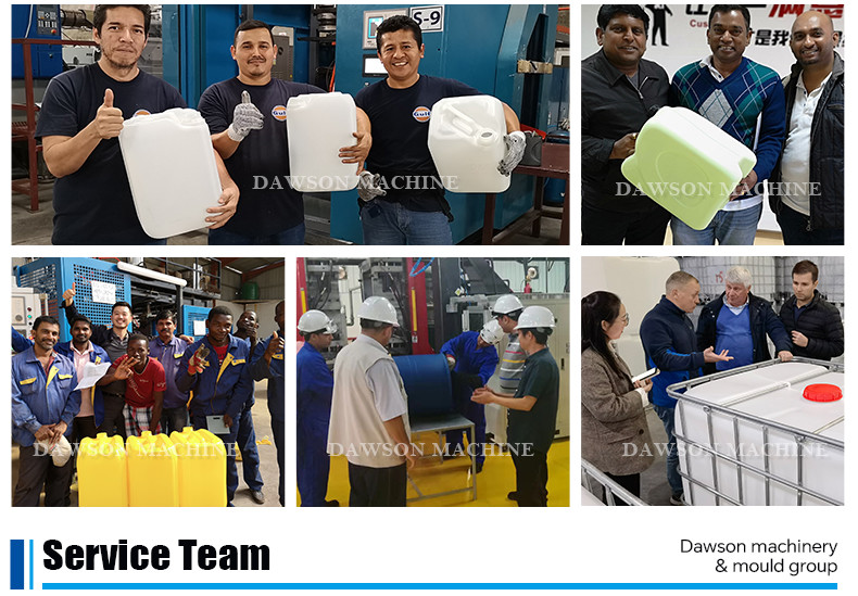 Customizable Automatic 15L 20L 25L HDPE Jerry Can Blow Molding Machine Plastic Container Canister Making Machine