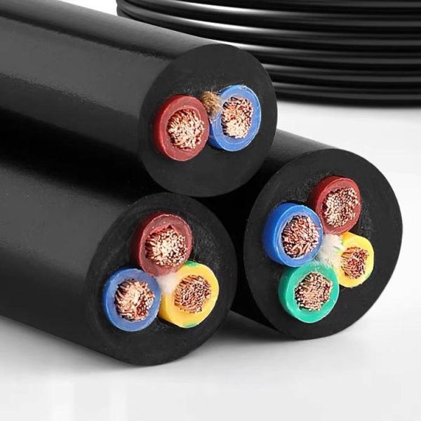 Rubber Sheathed Flexible Cable H07RN-F Weather Resistant Heavy Duty Rubber Cable for Extreme Conditions