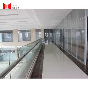 Wholesale 120min Fire Retardant Aluminium Frame Glass Wall Acoustic Demountable from china suppliers