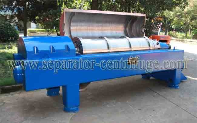 Water Sludge Decanter Centrifuge Decanter Type With PLC Control