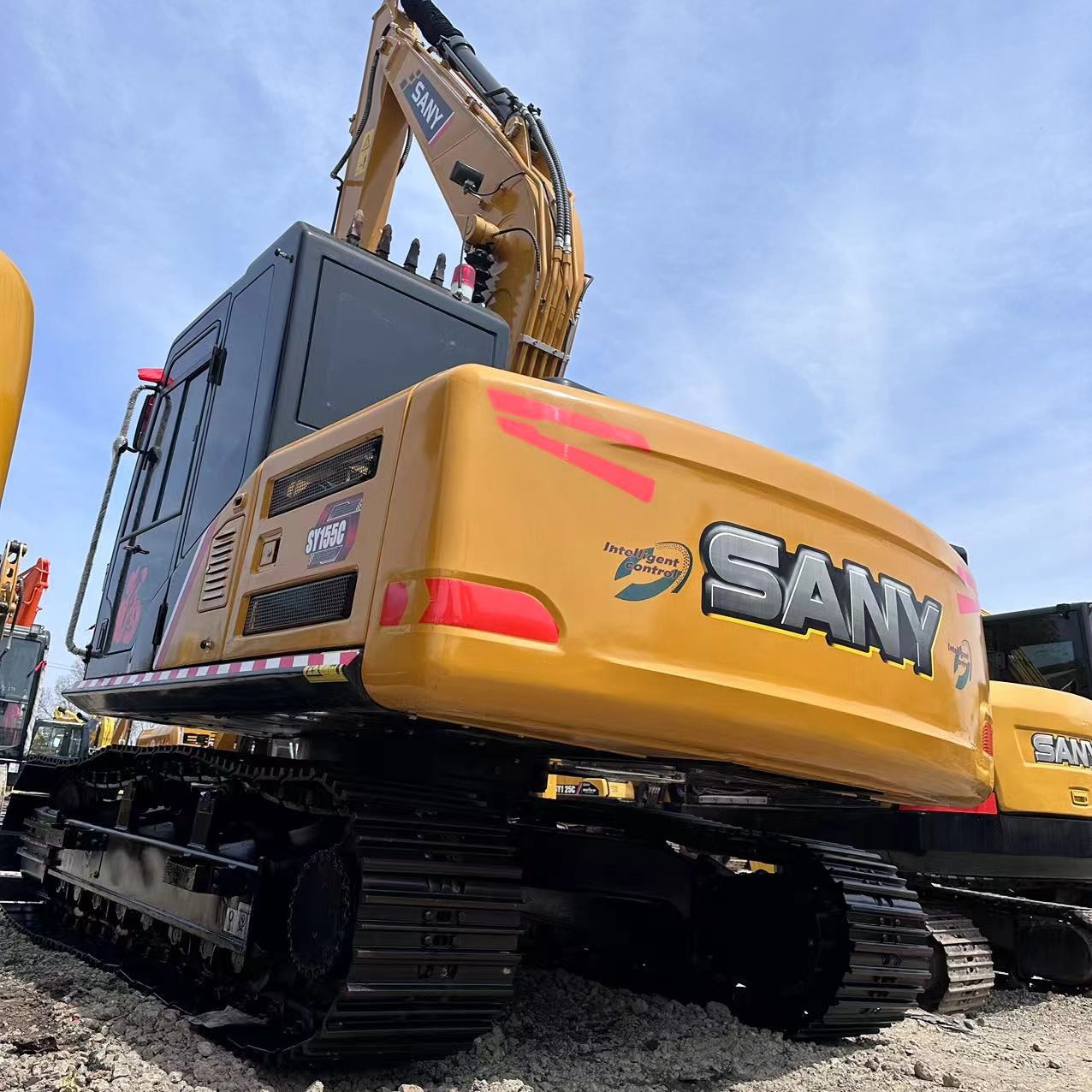 Used SANY Digger SY155C Secondhand 15.5on Medium Type Crawler Excavator