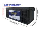 12V 200Ah Golf Cart Lithium Battery LED Electric Golf Trolley Lithium Battery