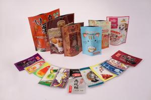 China Printed Plastic Snack Bag, PET / PE / AL / CPP Food Flexible Packaging on sale