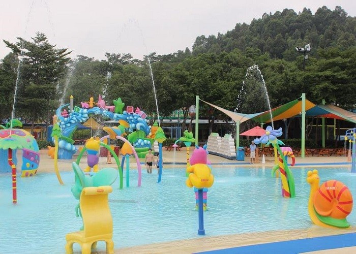 Children Water Pool Playground Equipment For Splash Park Anti - UV