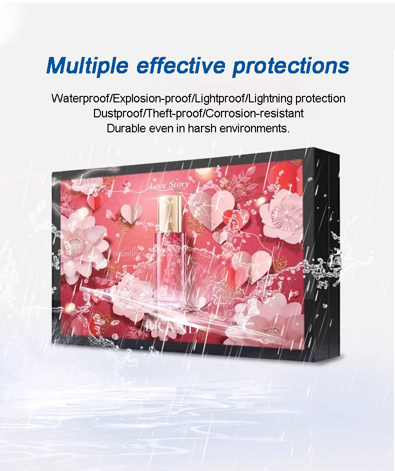Moveable Outdoor Floor Stand Display LED Poster Screen Black Floor Standing IP67 LCD 4K SDK Kit P3 Led Panel