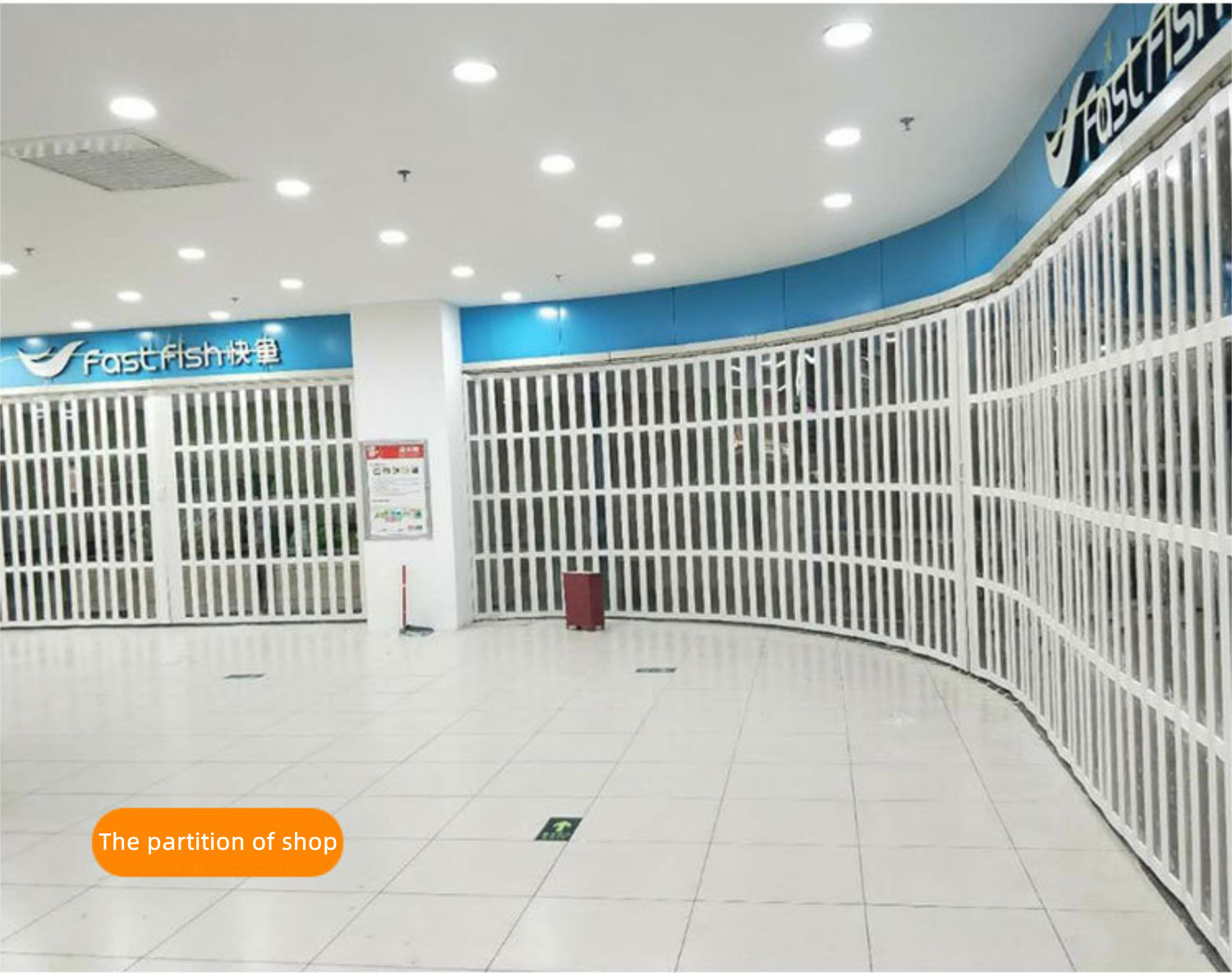 Top Track PVC Bathroom Sliding Door Easy Installation PVC Foldable Doors