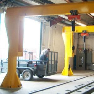 Wholesale Q235B Carbon Structural Steel 1 Ton Jib Crane 180° Rotating Energy Saving from china suppliers