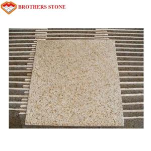 Wholesale G682 Rusty Yellow Granite Stone Slabs , G682 Sunset Gold Granite Fashionable Appearance from china suppliers