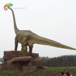 18M Large Fiberglass Dinosaur Resin Mamenchisaurus Model Weather Resistance