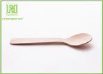 Odorless Disposable Wooden Cutlery Set , Wooden Knife And Fork Set Bulk Packing