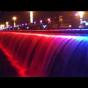Wholesale Special LED Lighting Wide Outdoor Water Fall Fountain from china suppliers