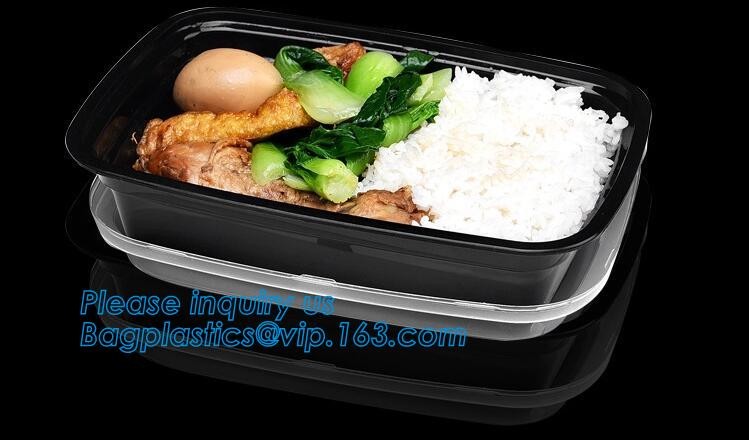 Factory Direct Lid Plastic Lunch Box Clear Food Container,Keep Fresh Crisper Food Box,Fresh Boxpp packaging disposable c