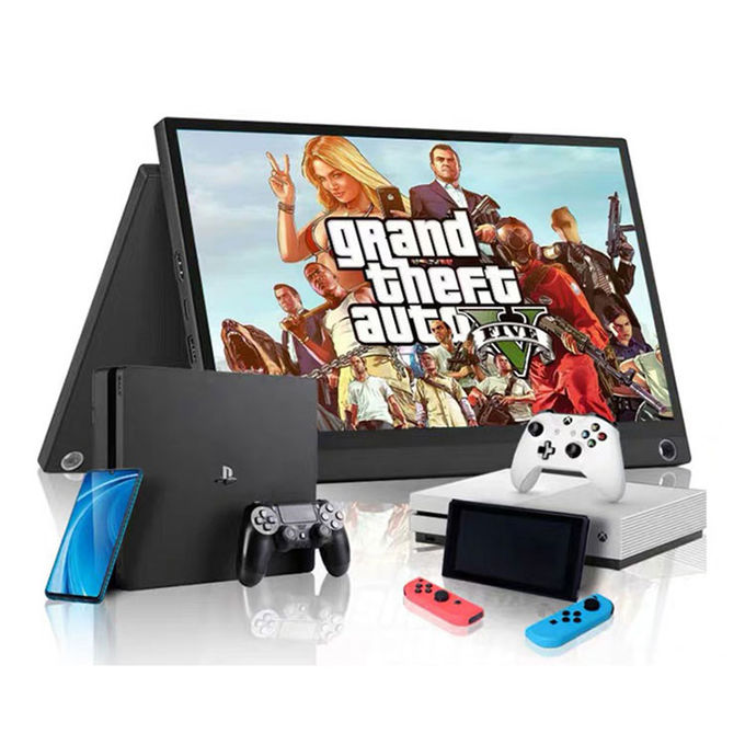 350cd/M2 Gaming Touch Screen Monitor / Laptop Pc 11mm WiFi Portable Monitor