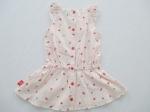 Girl Woven Cotton Voile Dress Whole Lining Peter Pan Collar