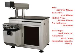 Wholesale Optical Fiber Laser Marking Machine for Jeans or Cloth , High Speed from china suppliers