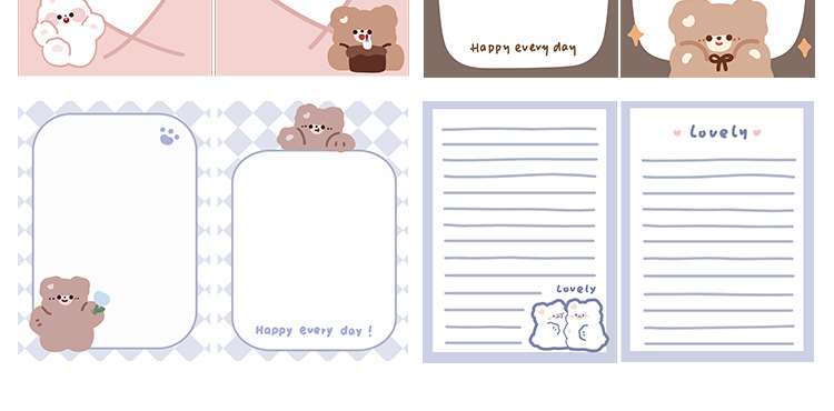 Leather Cute Ins Cartoon Student Color Page Hand Notebook LOGO Customization Accepted