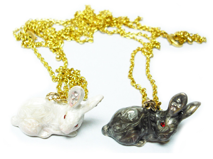 Fairy Rabbit Enameled Trinket Box Bunny Jewelry Box Pewter Rabbit Jewelry Trinket Box Gifts Cony Trinket Box Ring Holder