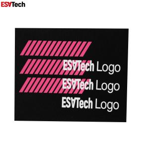 Wholesale Personalized Black Text Sans Serif Iron On Clothing Labels from china suppliers