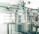 Hair Gel Body Lotion Emulsifying Vacuum Homogenizer