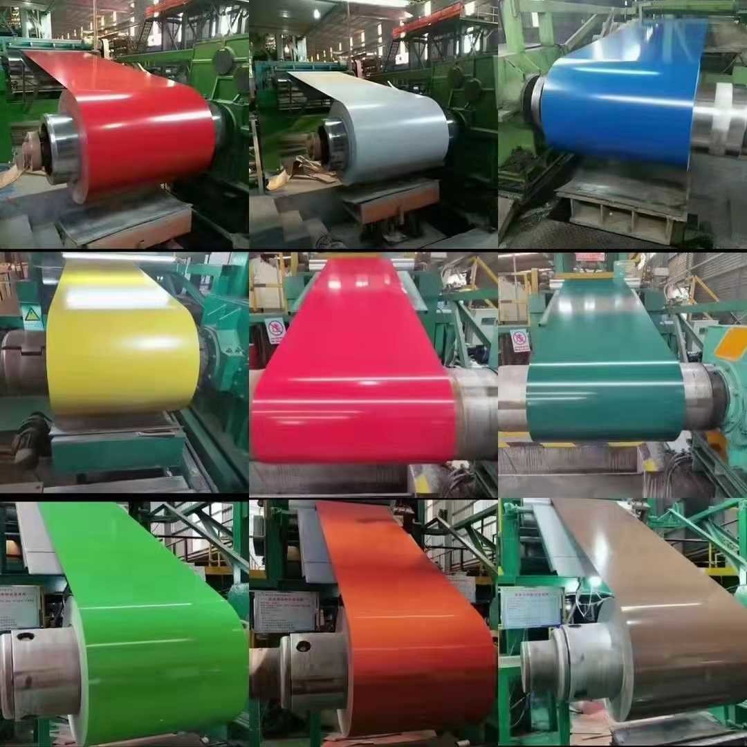 Ral Color PPGI Roofing Sheet Prepainted Galvanized Coil DX51D Building Material