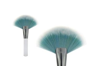 Wholesale Large Fan Travel Contour Tapered Blush Brush Highlight , Blue And White from china suppliers
