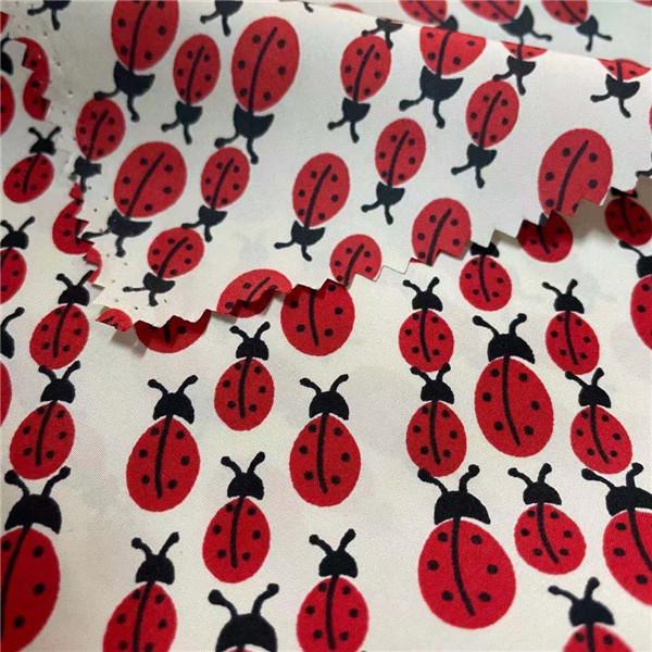 Printed Polyester Spandex Fabric 150D 150D 150gsm 150cm Water Proof Breathable