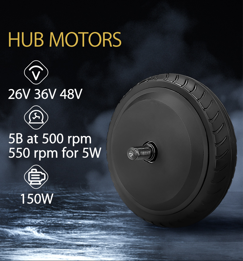 50000 Rpm Brushless DC Motor 15kw Direct Drive Torque Hub Motor