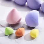 Jessup 5pcs 47g Makeup Puff Sponge Colorful Multifunctional